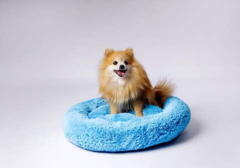 GO GIFT Shaggy niebieski M - legowisko dla zwierząt - 57 x 57 x 10 cm Go Gift GO GIFT Shaggy niebieski M - legowisko dla zwierząt - 57 x 57 x 10 cm Go Gift
