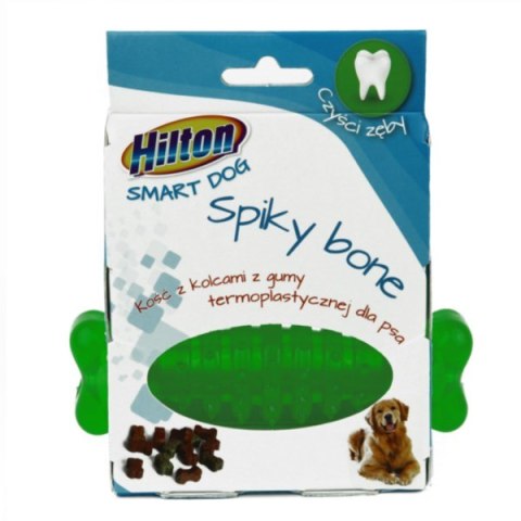 HILTON Dog Spiky Ball mix kolor Kość z kolcami 12cm dla psa Hilton HILTON Dog Spiky Ball mix kolor Kość z kolcami 12cm dla psa Hilton