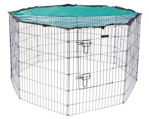 KERBL Kojec dla psów, królików i gryzoni, 8 elementów, 57 x 78 cm KERBL KERBL Kojec dla psów, królików i gryzoni, 8 elementów, 57 x 78 cm KERBL