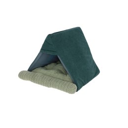 KERBL Przytulna Jaskinia Anne, zielona, 45 x 40 x 34 cm KERBL