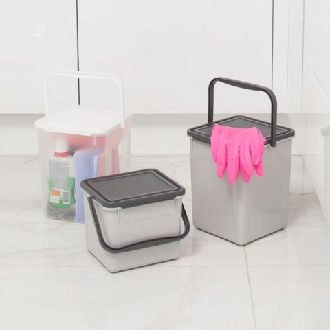 ROTHO Pojemnik na detergenty 3kg 4.5L coolgrey/antracyt Rotho ROTHO Pojemnik na detergenty 3kg 4.5L coolgrey/antracyt Rotho