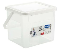 ROTHO Pojemnik na detergenty 3kg 4.5L transparentny/biały Rotho