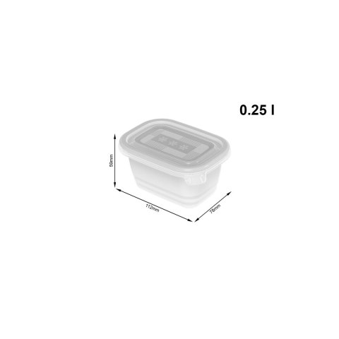 Rotho Freeze zestaw pojemników do mrożenia 6 x 0,25l Rotho Rotho Freeze zestaw pojemników do mrożenia 6 x 0,25l Rotho