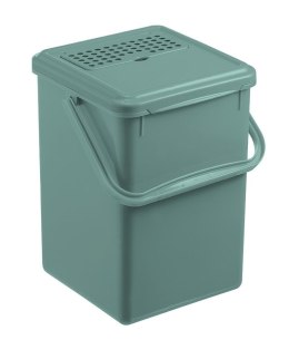 Rotho Wiaderko kompost 9L z filtrem węglowym BIO mistletoe green Rotho