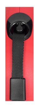 Smycz flexi automatyczna New Classic M taśma 5 m - dla psów do 25 kg, kolor czerwony Flexi