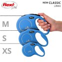 Smycz flexi automatyczna New Classic S linka 5m - dla psa do 12 kg, kolor niebieski Flexi