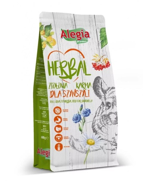 ALEGIA Herbal karma Szynszyla 600g Alegia ALEGIA Herbal karma Szynszyla 600g Alegia
