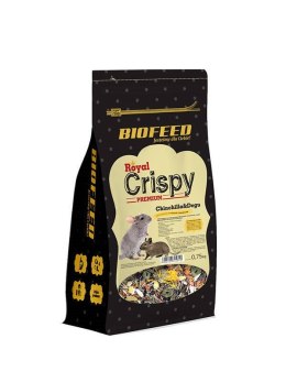BIOFEED Royal Crispy Premium Chinchilla&Degu 0,75kg BIOFEED