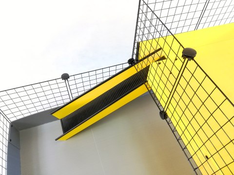 C&C Piętrowa klatka modułowa dla świnki morskiej, królika, jeża - 110x75 cm C&C C&C Piętrowa klatka modułowa dla świnki morskiej, królika, jeża - 110x75 cm C&C