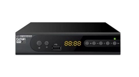 ESPERANZA TUNER DVB-T2 H.265/HEVC EV106R Esperanza ESPERANZA TUNER DVB-T2 H.265/HEVC EV106R Esperanza
