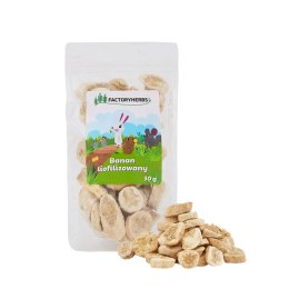 FACTORYHERBS Banan liofilizowany 30g Factoryherbs
