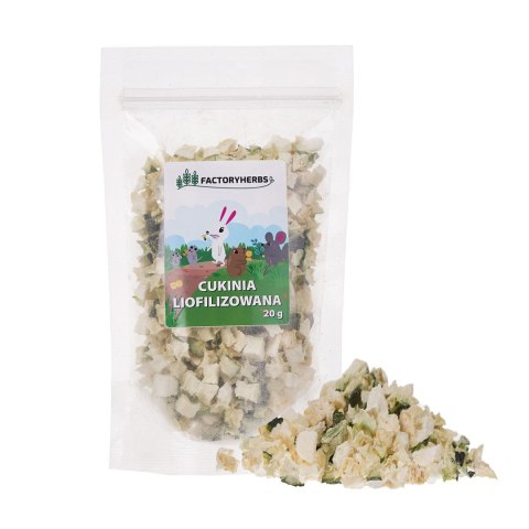 FACTORYHERBS Cukinia liofilizowana 20g Factoryherbs
