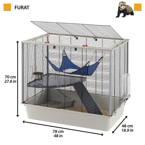 FERPLAST Furet Plus - klatka dla fretki Furet Plus FERPLAST FERPLAST Furet Plus - klatka dla fretki Furet Plus FERPLAST