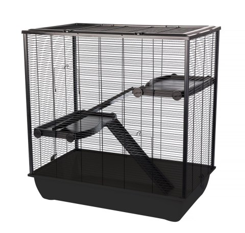 INTER-ZOO Frodo + plastik czarny 780x480x800 INTER-ZOO