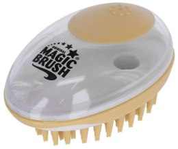 KERBL MagicBrush Szczotka kąpielowa, 11,5 x 7,5 cm, gold KERBL