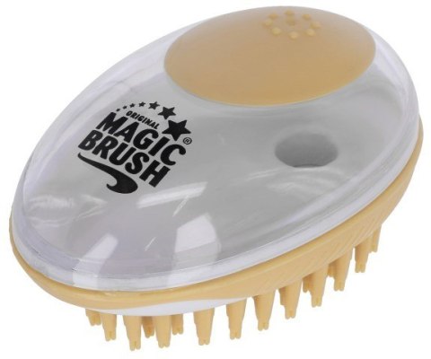 KERBL MagicBrush Szczotka kąpielowa, 11,5 x 7,5 cm, gold KERBL KERBL MagicBrush Szczotka kąpielowa, 11,5 x 7,5 cm, gold KERBL