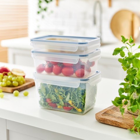 Rotho Pojemnik na przysmaki 3L CLIC&LOCK transparentny/czarny Rotho Rotho Pojemnik na przysmaki 3L CLIC&LOCK transparentny/czarny Rotho