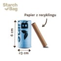 STARCHBAG BIOworki 8 rolek x 15 szt. kol. czarny Starch Bag