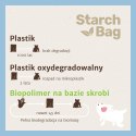 STARCHBAG BIOworki 8 rolek x 15 szt. kol. czarny Starch Bag