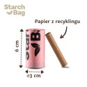 STARCHBAG BIOworki 8 rolek x 15 szt. kol. liliowy Starch Bag