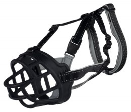 TRIXIE Muzzle Flex - kaganiec dla psa - rozmiar L-XL - czarny TRIXIE