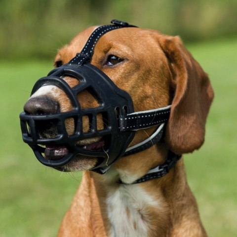 TRIXIE Muzzle Flex - kaganiec dla psa - rozmiar L - czarny TRIXIE TRIXIE Muzzle Flex - kaganiec dla psa - rozmiar L - czarny TRIXIE