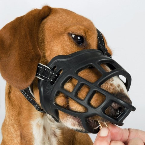 TRIXIE Muzzle Flex - kaganiec dla psa - rozmiar L - czarny TRIXIE TRIXIE Muzzle Flex - kaganiec dla psa - rozmiar L - czarny TRIXIE
