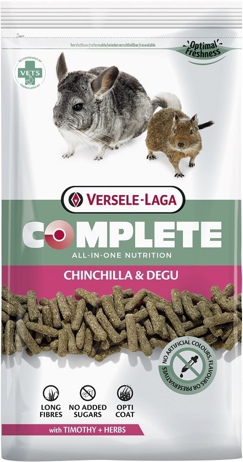 VERSELE LAGA Chinchilla & Degu Complete - pokarm dla szynszyli i koszatniczek 1,75kg VERSELE-LAGA VERSELE LAGA Chinchilla & Degu Complete - pokarm dla szynszyli i koszatniczek 1,75kg VERSELE-LAGA