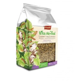Vita Herbal dla gryzoni, larwy mącznika, 80 g Vitapol