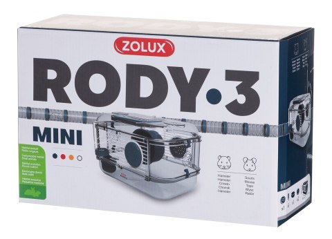 ZOLUX Rody 3 Mini - klatka dla gryzoni - niebieska ZOLUX ZOLUX Rody 3 Mini - klatka dla gryzoni - niebieska ZOLUX