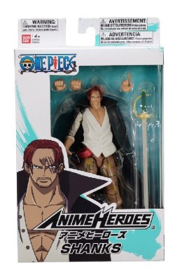 ANIME HEROES ONE PIECE - SHANKS BANDAI