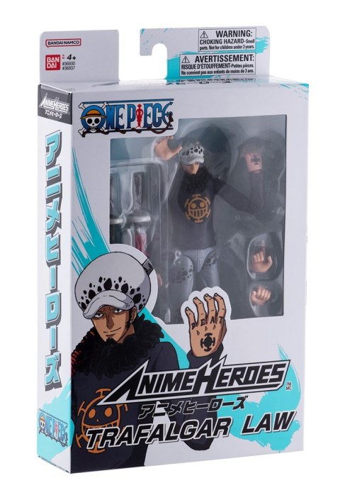 ANIME HEROES ONE PIECE - TRAFALGAR LAW BANDAI ANIME HEROES ONE PIECE - TRAFALGAR LAW BANDAI