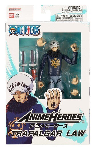 ANIME HEROES ONE PIECE - TRAFALGAR LAW BANDAI ANIME HEROES ONE PIECE - TRAFALGAR LAW BANDAI