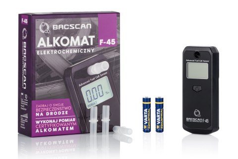 Alkomat BACSCAN F-45 (elektrochemiczny) BACSCAN Alkomat BACSCAN F-45 (elektrochemiczny) BACSCAN