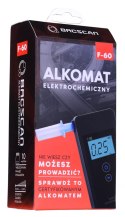 Alkomat BACSCAN F-60 (elektrochemiczny) BACSCAN