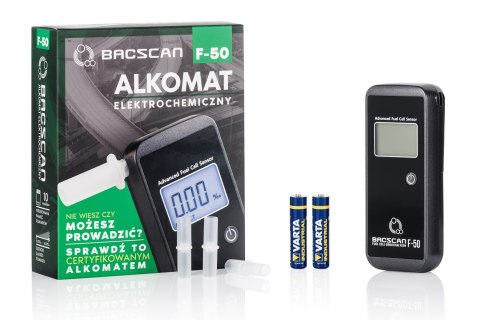 Alkomat elektrochemiczny BACscan F-50 BACSCAN Alkomat elektrochemiczny BACscan F-50 BACSCAN