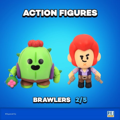 BRAWL STARS S1 ACTION FIGURES 11cm - 2 PACK VER.A P.M.I. Kids World BRAWL STARS S1 ACTION FIGURES 11cm - 2 PACK VER.A P.M.I. Kids World