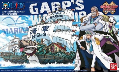 ONE PIECE GRAND SHIP COLLECTION GARP'S WARSHIP BANDAI