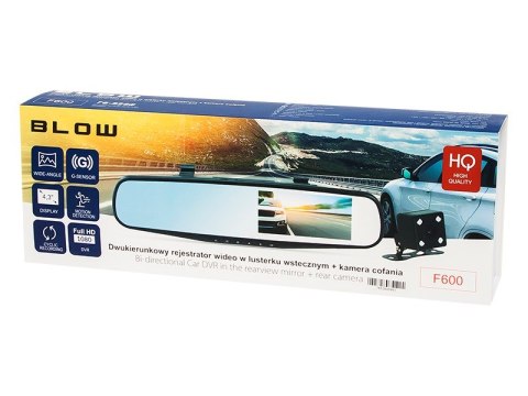 Rejestrator jazdy BLOW DVR F600 78-528# (1920 x 1080; 4,3"; miniUSB) BLOW Rejestrator jazdy BLOW DVR F600 78-528# (1920 x 1080; 4,3"; miniUSB) BLOW