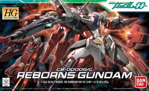 Figurka kolekcjonerska BANDAI HG 1/144 REBORNS GUNDAM BANDAI Figurka kolekcjonerska BANDAI HG 1/144 REBORNS GUNDAM BANDAI