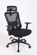 Ergonomiczny fotel biurowy ACTIVEJET T5 czarny Activejet