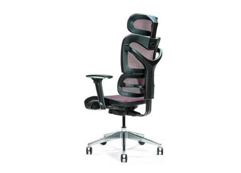 Ergonomiczny fotel biurowy ERGO 600 śliwkowy BEMONDI Ergonomiczny fotel biurowy ERGO 600 śliwkowy BEMONDI