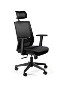 Ergonomiczny fotel biurowy ESTA czarny UNIQUE