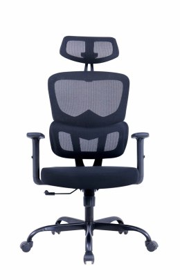 Ergonomiczny fotel biurowy T6 czarny Tuckano