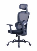 Ergonomiczny fotel biurowy T6 czarny Tuckano