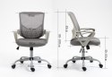 Fotel biurowy ACTIVEJET YK507 szary Activejet