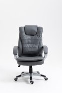 Fotel biurowy z masażem, podgrzewany ACTIVEJET YK7304 szary Activejet