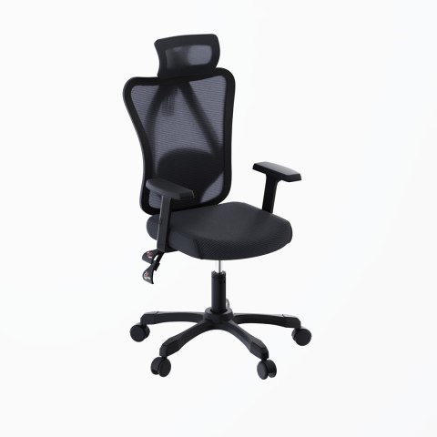 GEMBIRD BIUROWY FOTEL ERGONOMICZNY ONYX CZARNY GEMBIRD GEMBIRD BIUROWY FOTEL ERGONOMICZNY ONYX CZARNY GEMBIRD