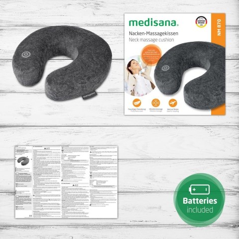 Wibracyjna poduszka podróżna na kark Medisana NM 870 Medisana Wibracyjna poduszka podróżna na kark Medisana NM 870 Medisana