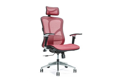 Ergonomiczny fotel biurowy ERGO 500 czerwony BEMONDI Ergonomiczny fotel biurowy ERGO 500 czerwony BEMONDI